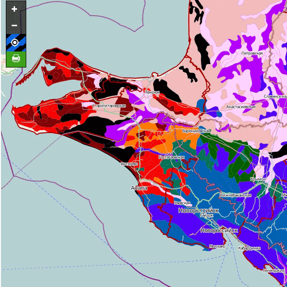 Natural water reserves