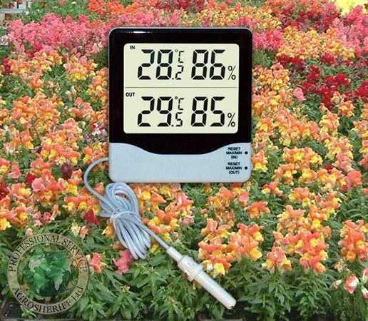 Digital hygro-thermometer