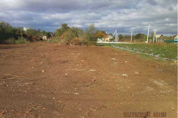 The plot is prepared for planting